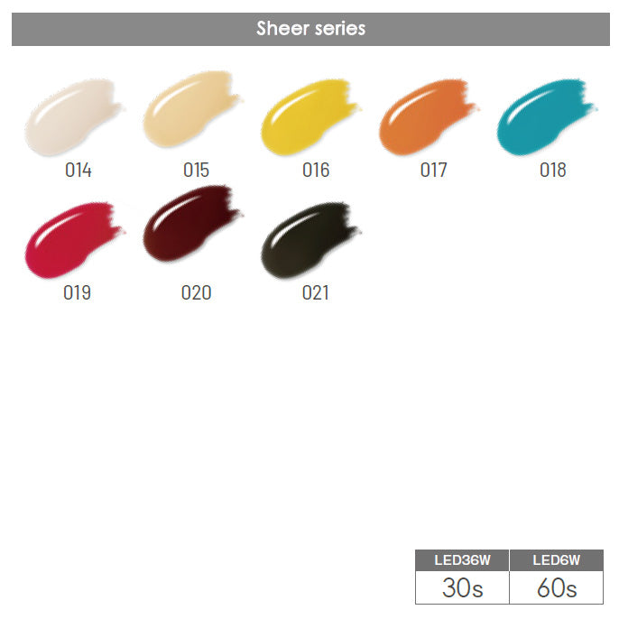 PREGEL Nail Polish Sheer series