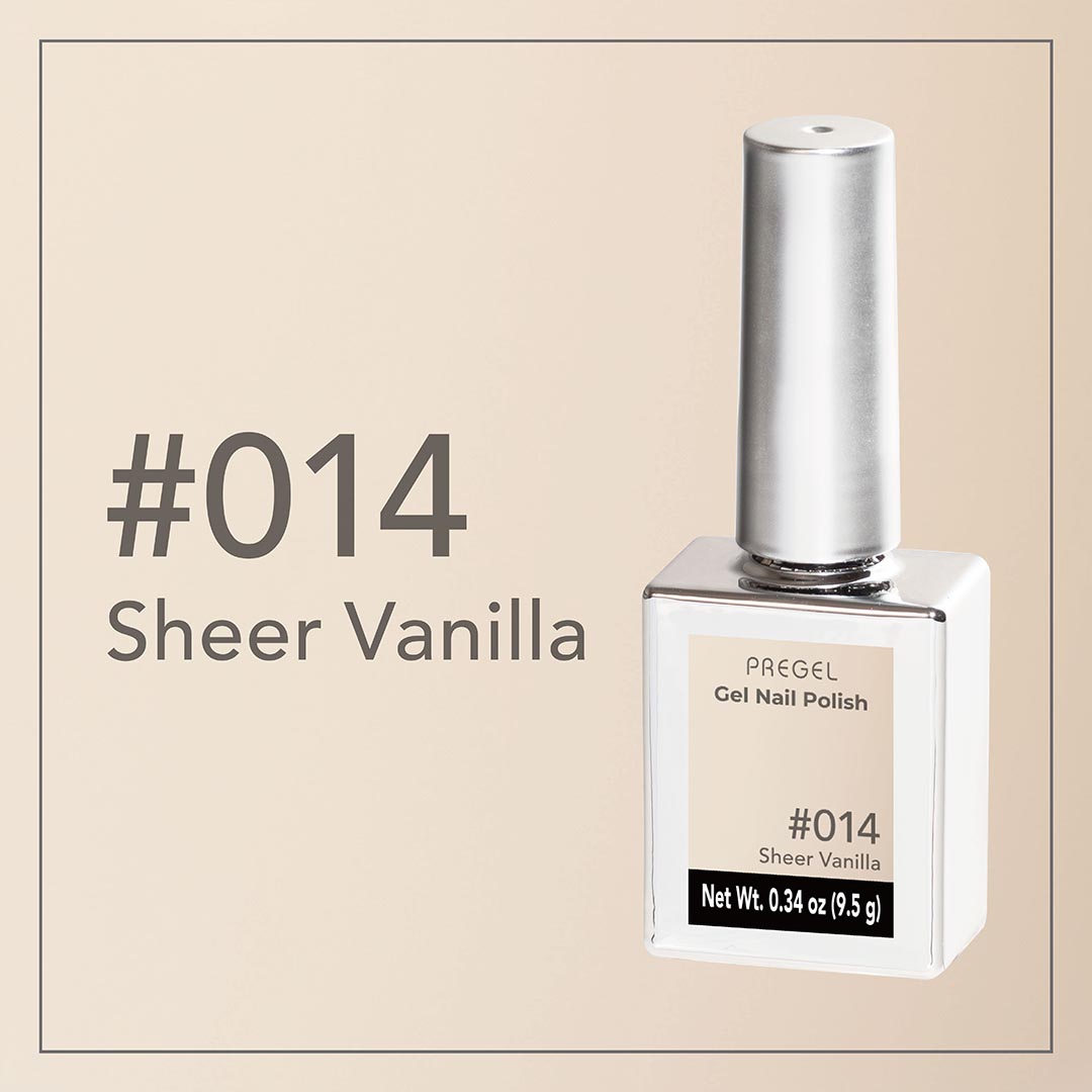 PREGEL Nail Polish Sheer series