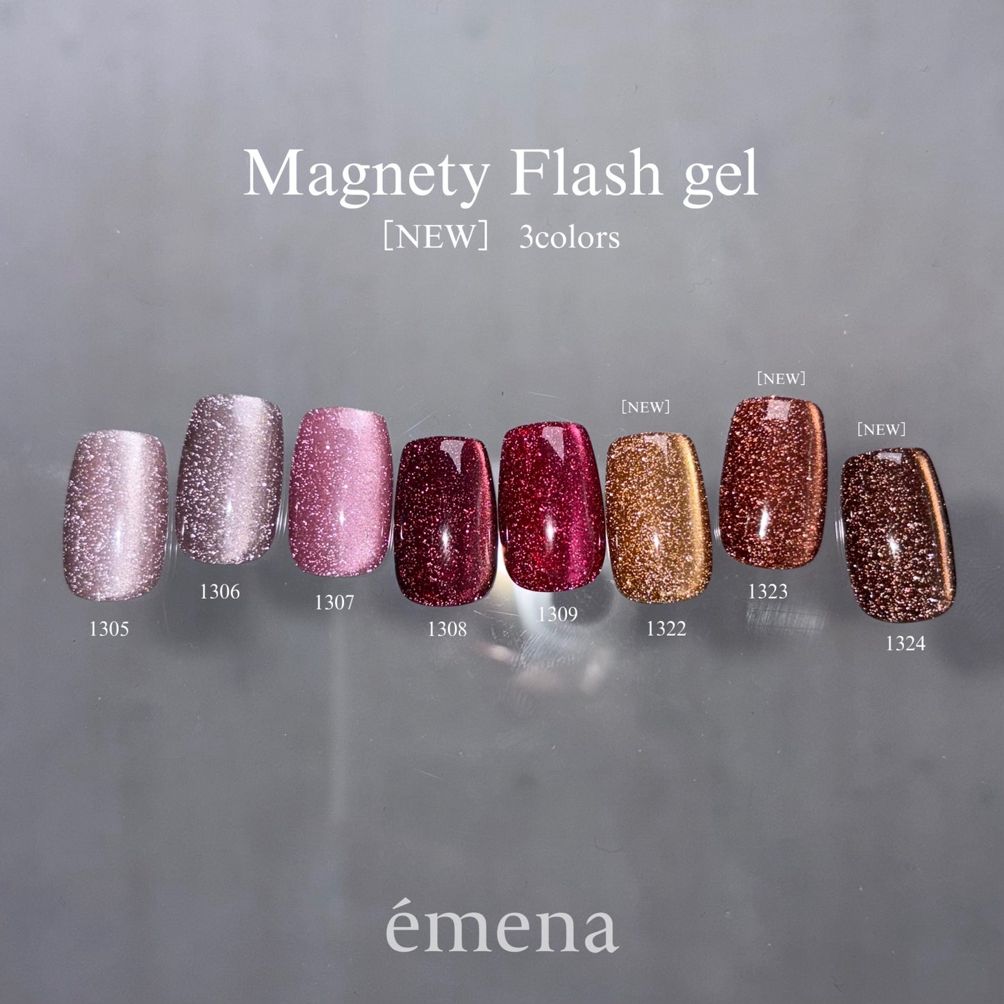 émena Magnety Flash Gel Set (1305-1309)