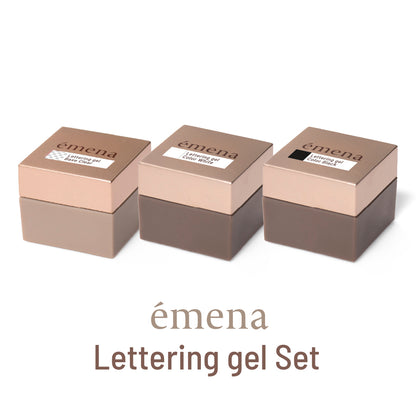émena Lettering gel set