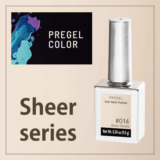 PREGEL Nail Polish Sheer series