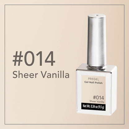 PREGEL Nail Polish Sheer series