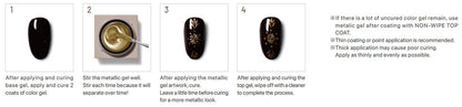 émena Metallic gel