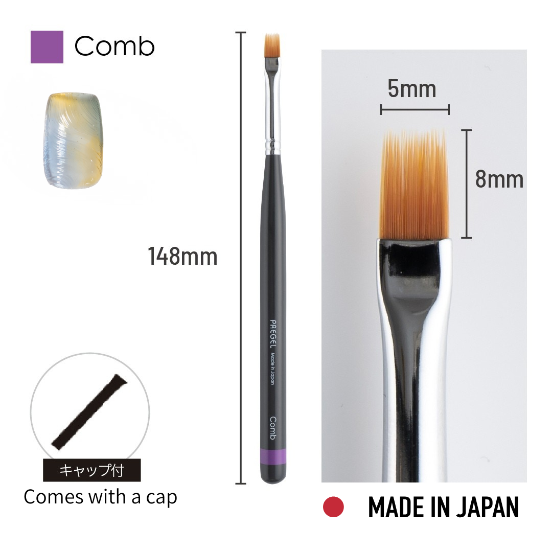 PREGEL ART BRUSH COMB