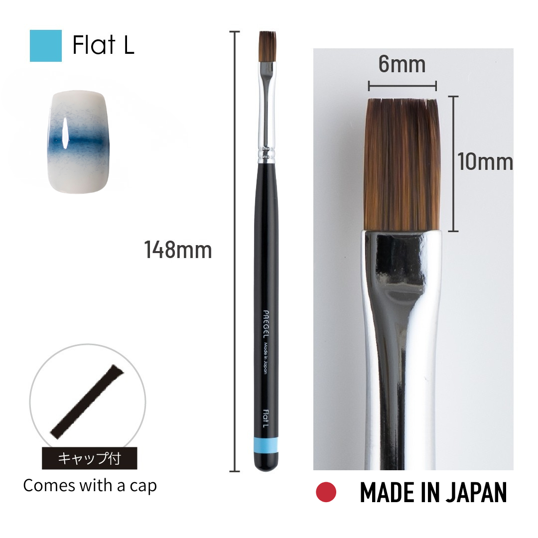 PREGEL ART BRUSH FLAT L